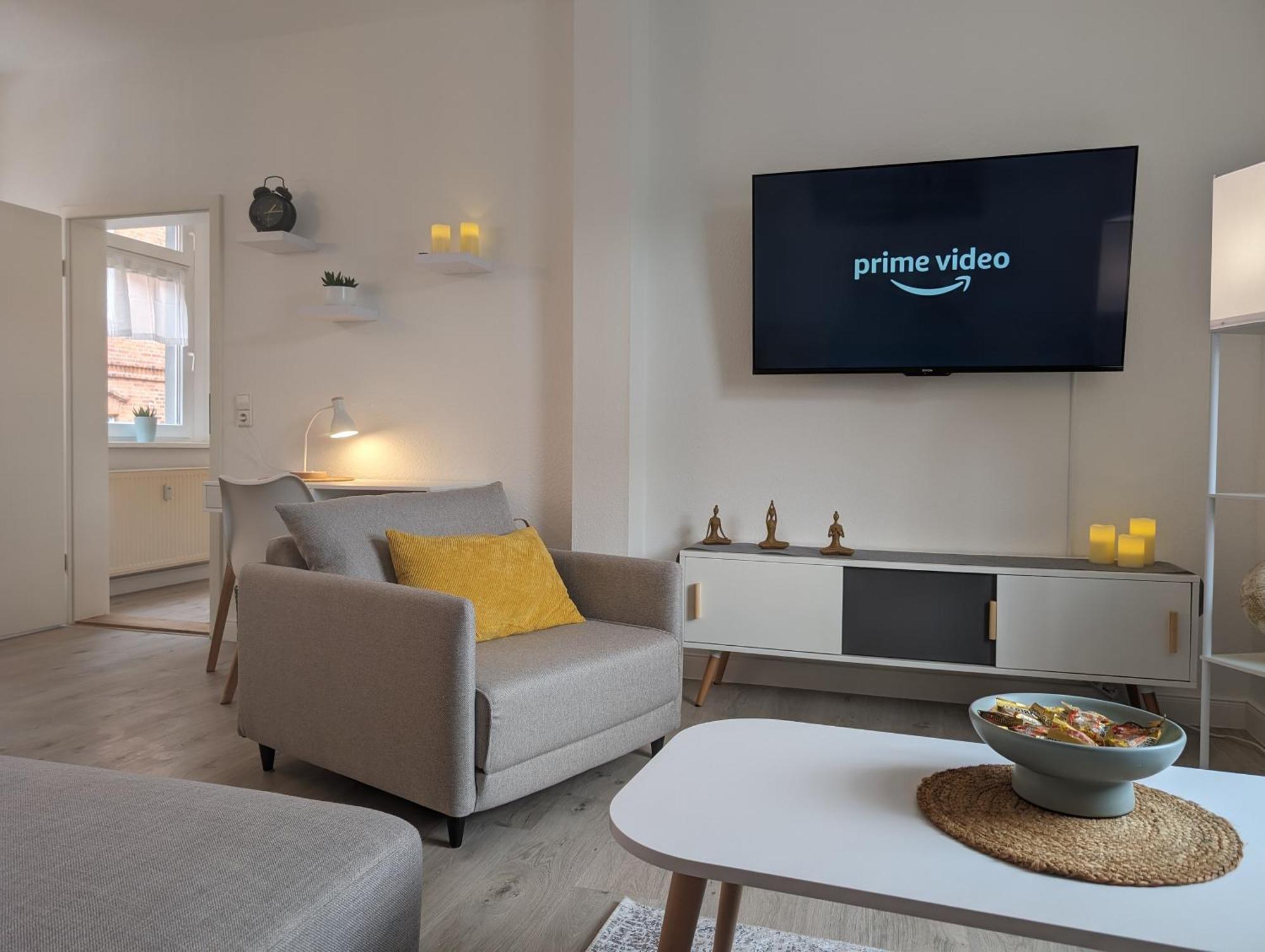 Casa Apartment Modern Vintage Flexibilitaet Pur- Perfektes Apartment Fuer Familien Und Geschaeftsreisende 5 Schlafplaetze, Vollausstattung, Amazon Prime & Parkplatz Inklusive Magdeburgo Exterior foto